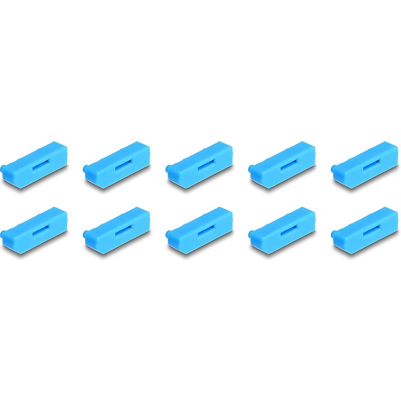 DeLock Lot de 10 bloqueurs de Port pour DisplayPort Femelle