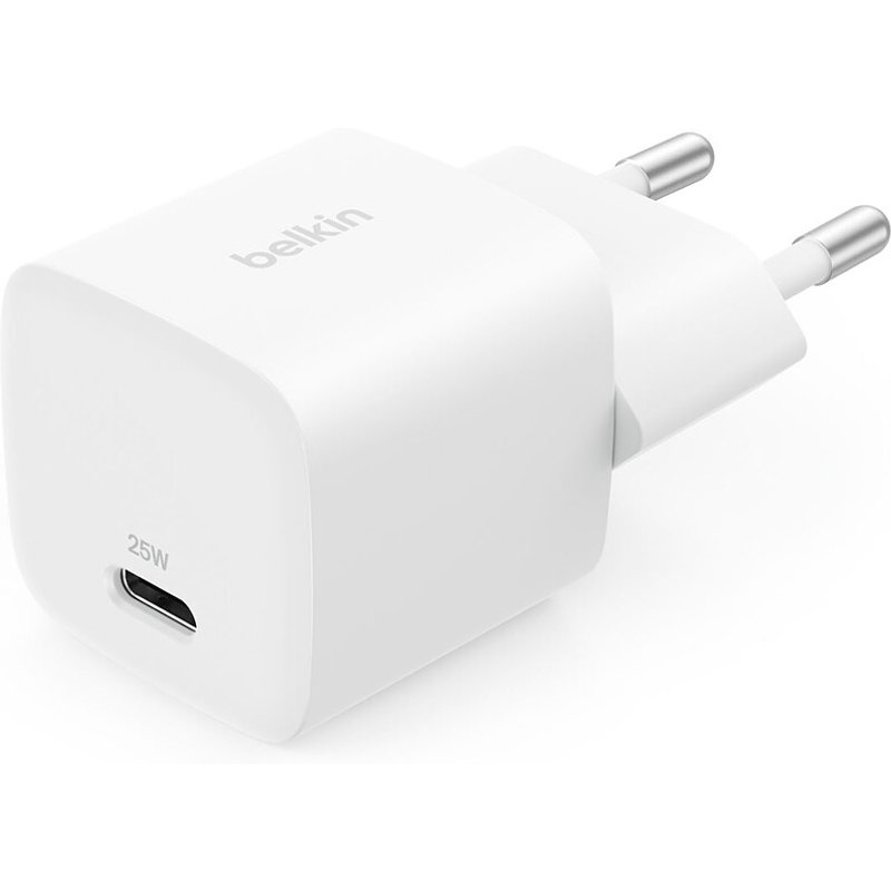 Belkin BoostCharge Chargeur secteur USB-C (25 W) (Blanc)