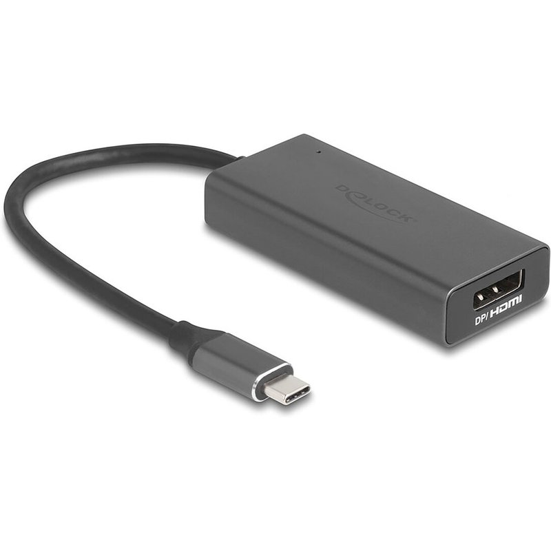 Delock Adaptateur USB Type-C vers port combiné HDMI / DisplayPort 8K