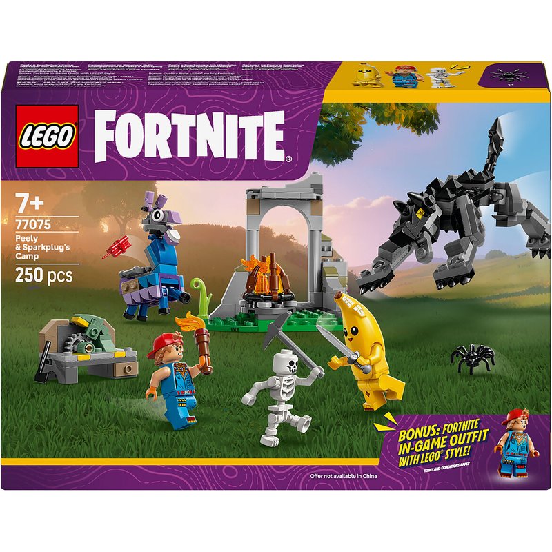 LEGO Fortnite 77075 Le Camp de Banane et Mécano