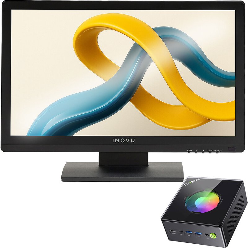 Mini PC Workstation R9-8945HS 32/2048 23.8" Tactile W11P