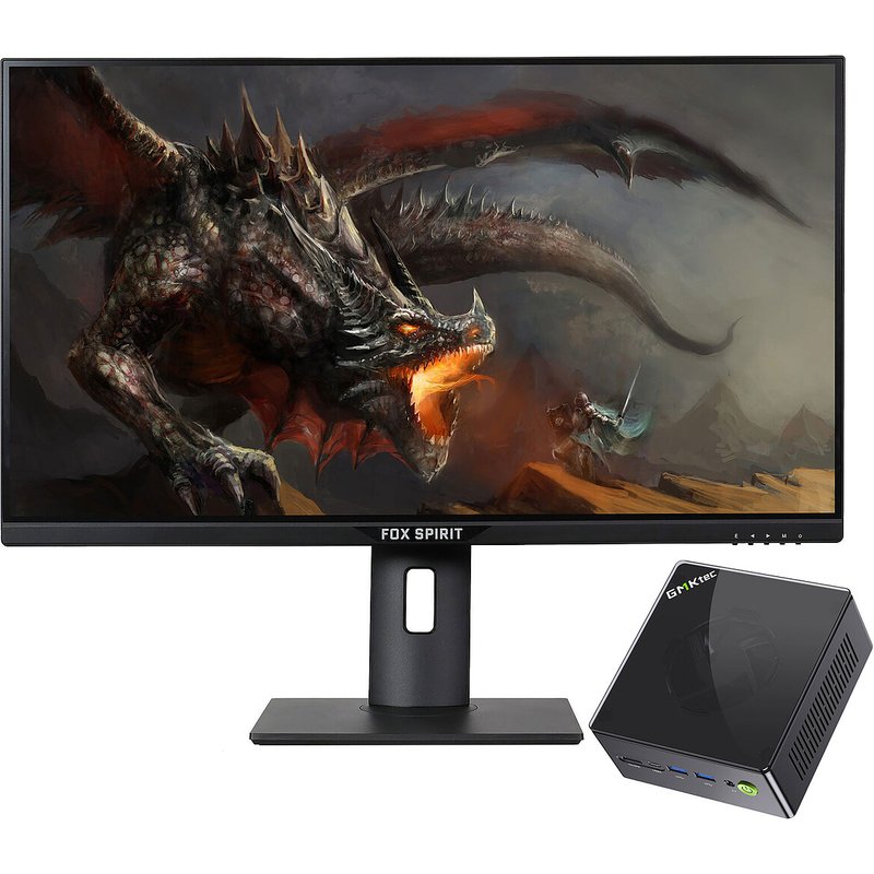 Mini PC Workstation R7-8845HS 32/2048 28" W11P