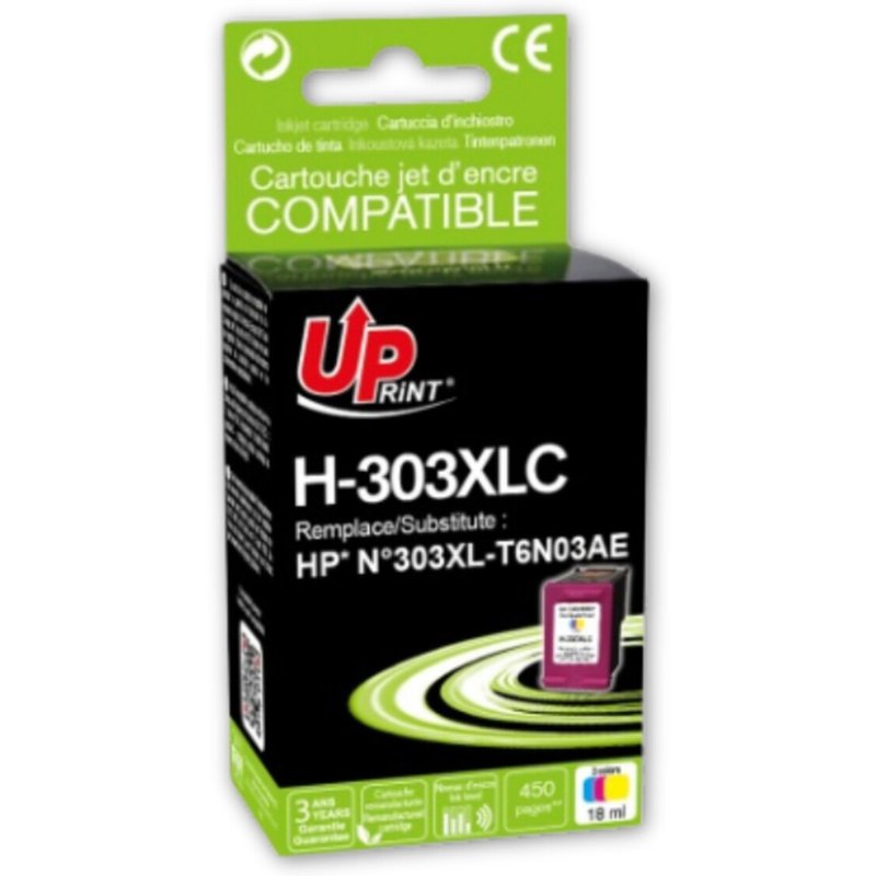UPrint Cartouche compatible HP 303XL-T6N03AE (Couleur)