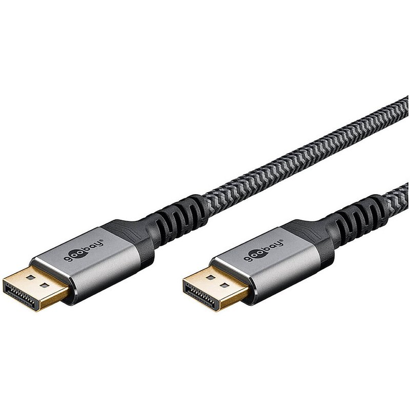Goobay Câble DisplayPort 2.1 - 80 Gbit/s - 10K (3 m)