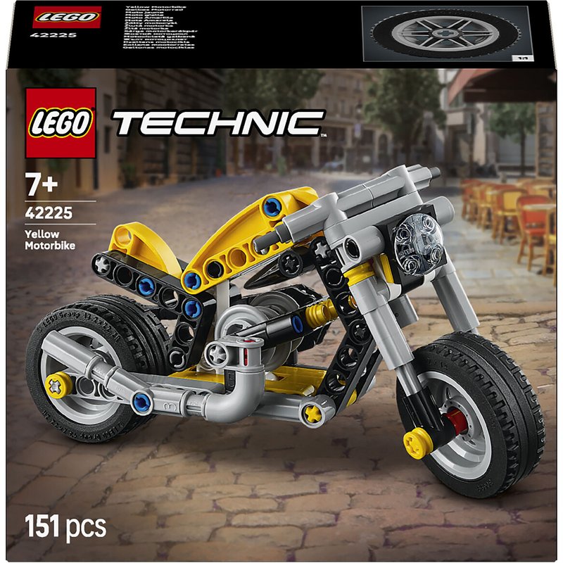 LEGO Technic 42225 Moto Jaune