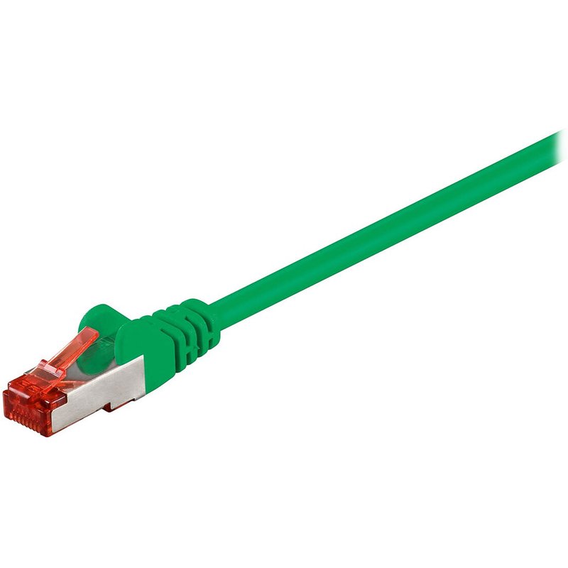 Goobay Câble Réseau RJ45 Cat 6 S/FTP 10 m (Vert)