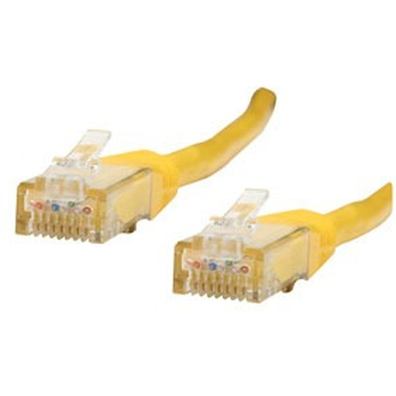 Câble RJ45 catégorie 6 U/UTP 2 m (Jaune)