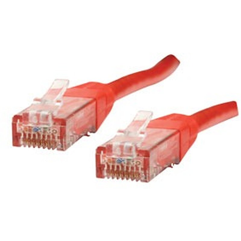 Câble RJ45 catégorie 6 U/UTP 10 m (Rouge)