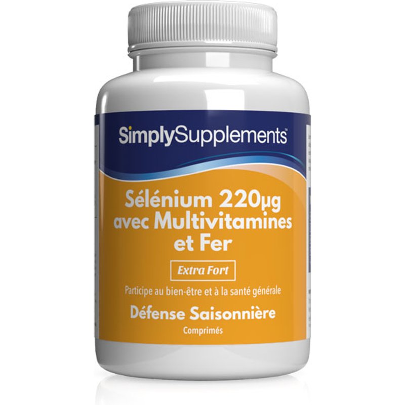 Selenium-multivitamines-fer