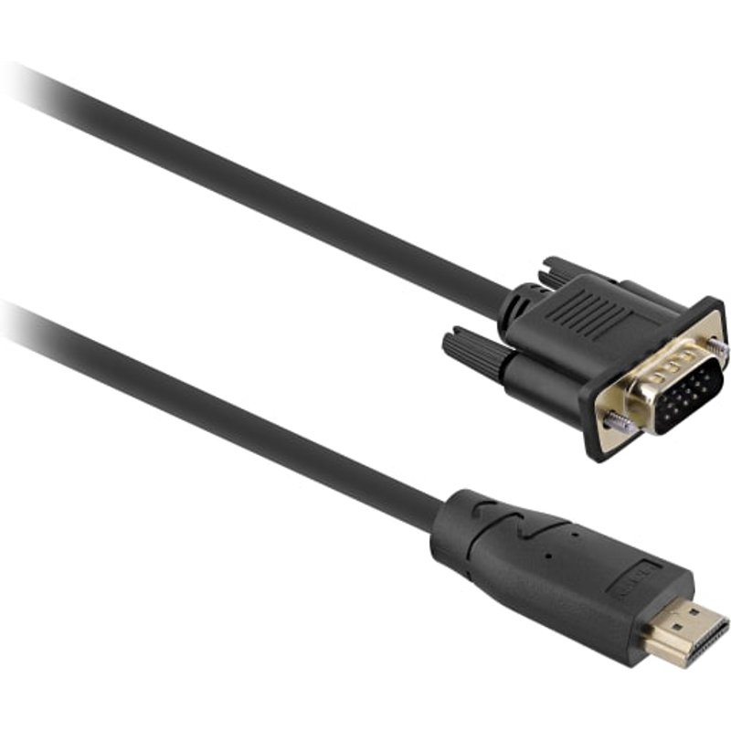 T'nB HDMIVGA2 video cable adapter 2 m VGA (D-Sub) HDMI Black