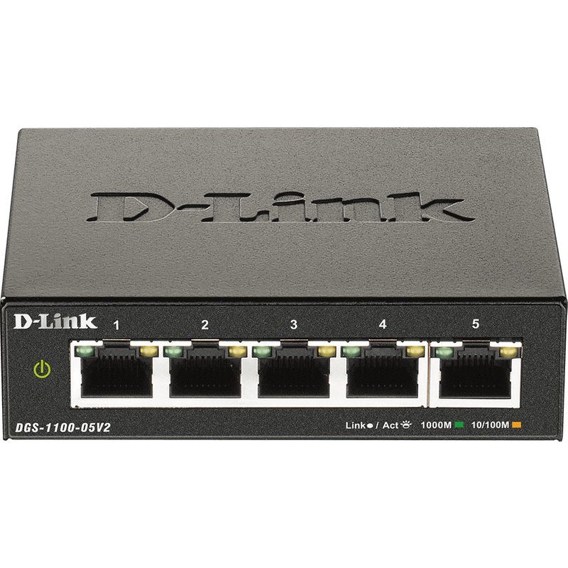 D-Link 5-Port Gigabit Smart Managed Switch