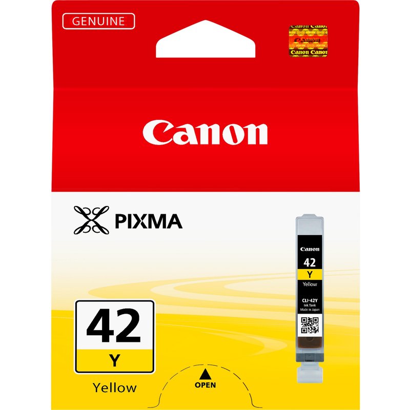 Canon 6387B001/CLI-42Y Ink cartridge yellow 284 Photos 13ml for Canon