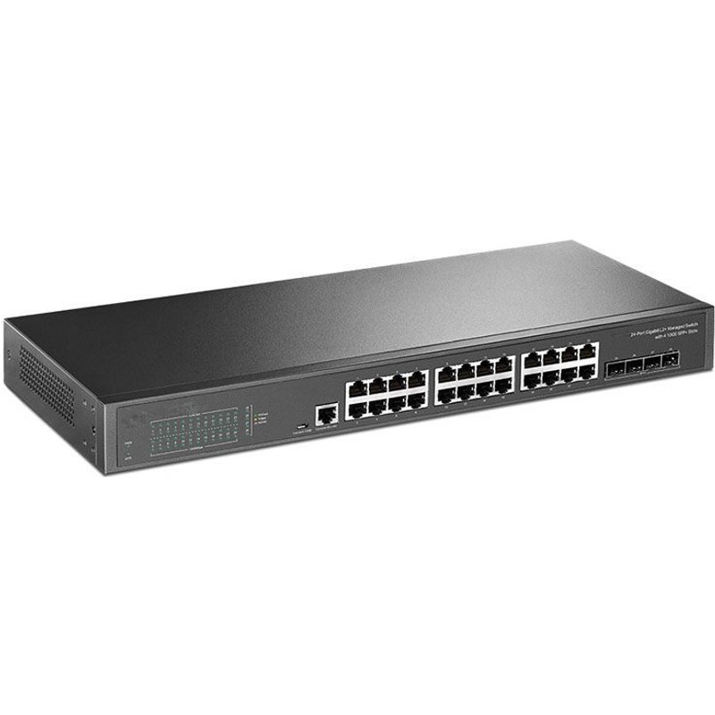 FDL 4 x 10GB SFP+ / 1 x CONSOLE / 24 x GIGABIT PORTS L3 SWITCH