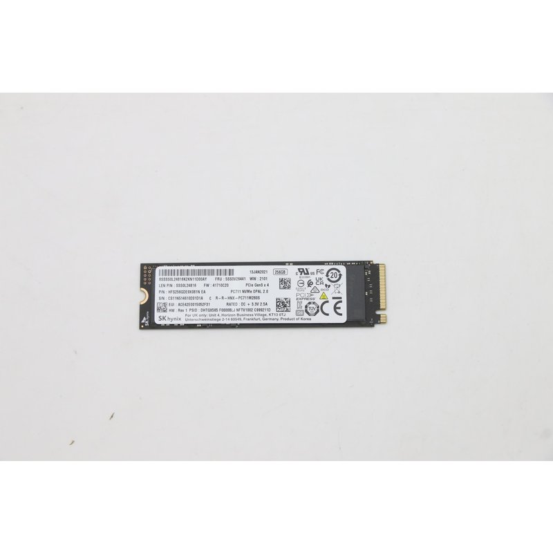 Lenovo 5SS0V26441 internal solid state drive M.2 256 GB PCI Express 3.