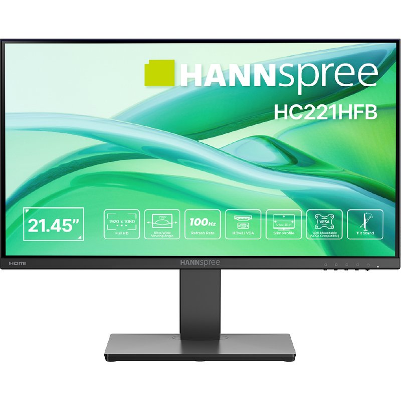 Hannspree HC221HFB Desktop Monitor (UK Only)