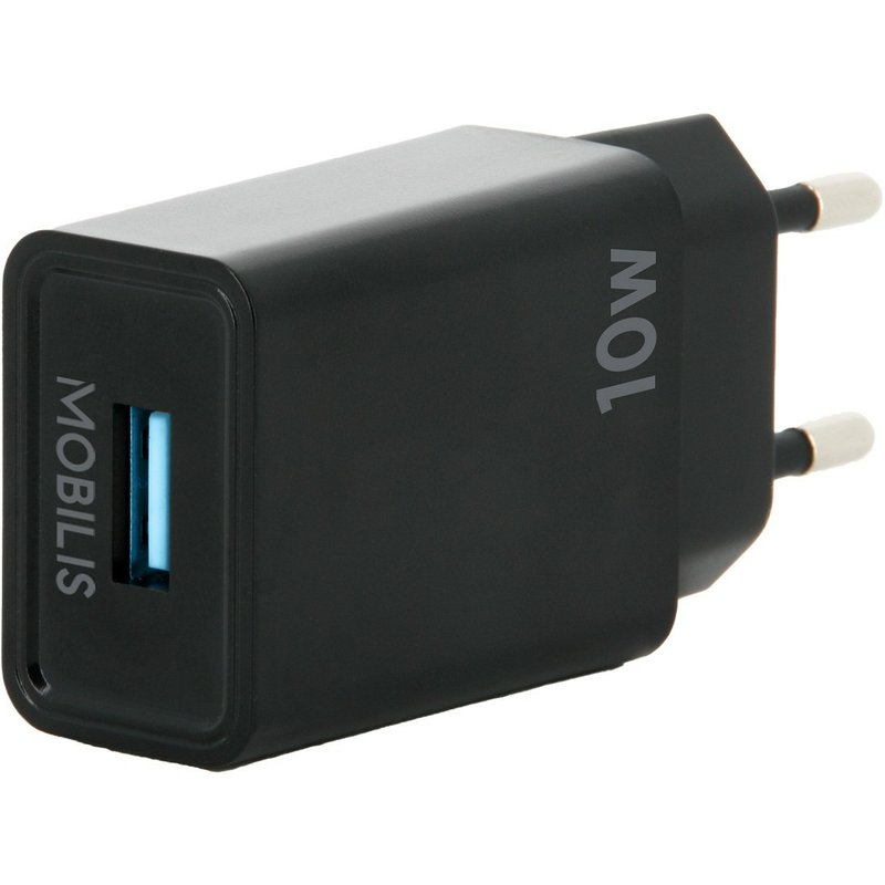 Mobilis 001360 mobile device charger Universal Black AC Auto
