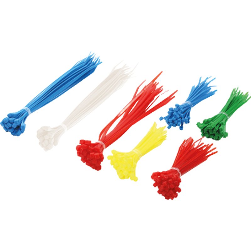 LogiLink KAB0017 cable tie Nylon Blue. Green. Red. White. Yellow