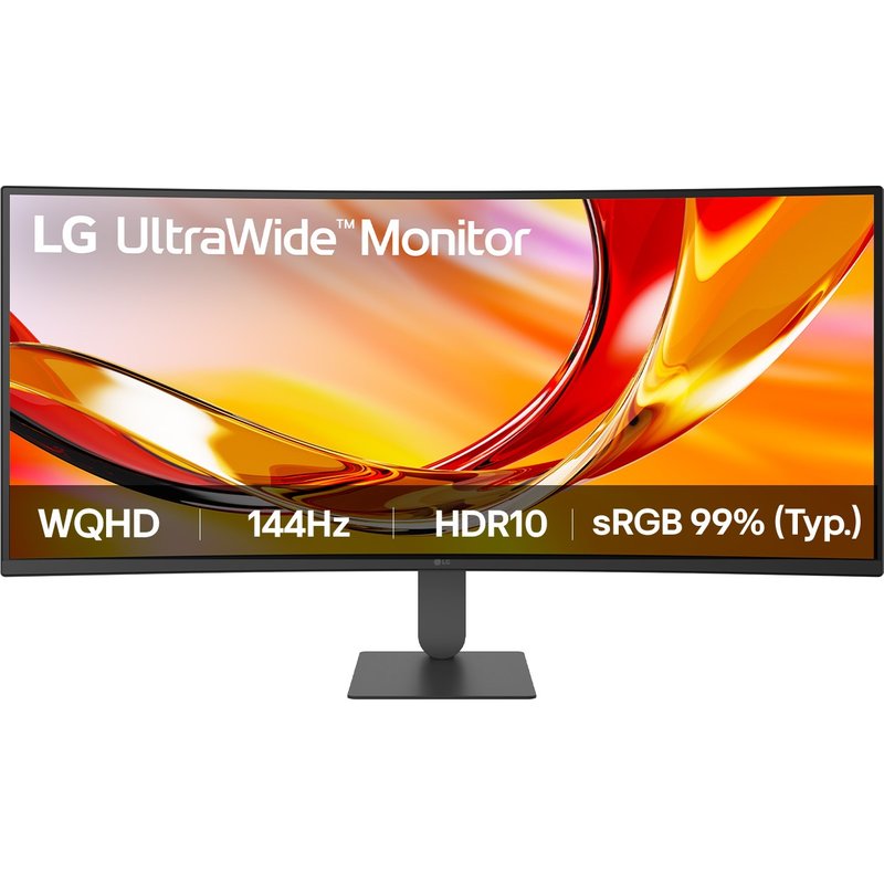 LG 34U620B-B 34" VA LED Black Curved Monitor (3440x1440/5ms/2xHDMI/DisplayPort)
