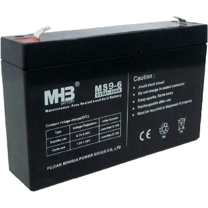 PowerWalker MHB MS9-6 Sealed Lead Acid (VRLA) 6 V 9 Ah