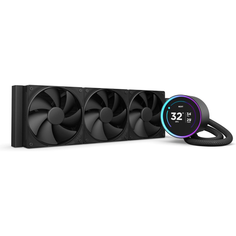 NZXT Kraken Elite 360 Processor All-in-one liquid cooler 12 cm Black 1 pc(s)