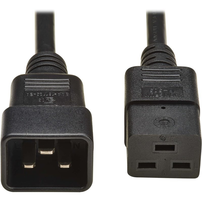 Eaton P036-02M-EU power cable Black 2 m IEC C20 IEC C19
