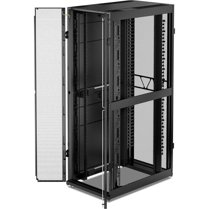 APC NetShelter SX Networking Rack Enclosure 48U 2258H x 750W x 1200D mm with Sides Black