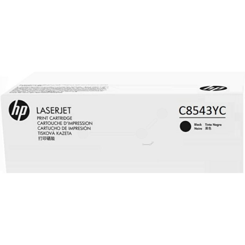 HP C8543YC/43X Toner cartridge black Contract. 41.5K pages/5% for Cano