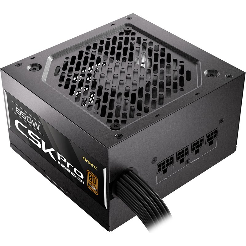 Antec CSK850 PRO 850W Semi-Modular ATX 3.1 Power Supply. PCIe 5.1 Read
