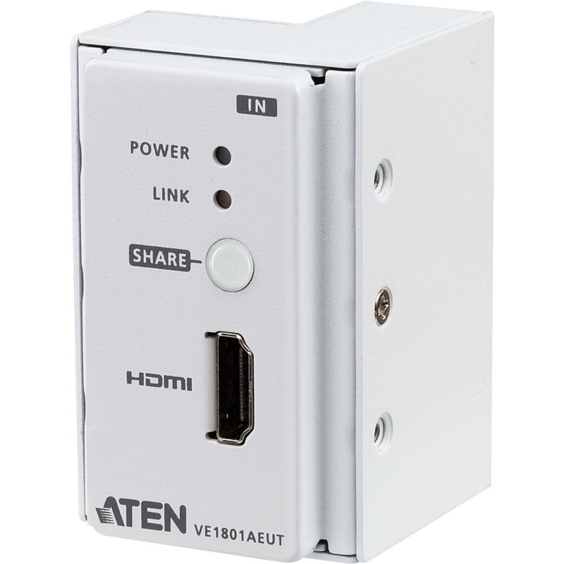 ATEN VE1801AEUT AV extender AV transmitter White