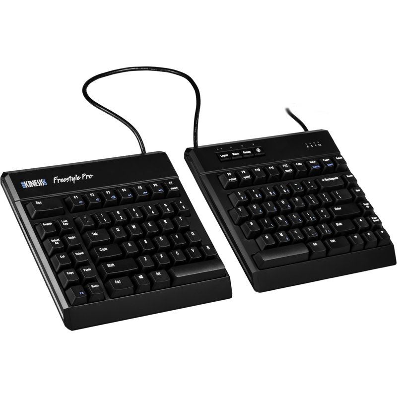 Kinesis Freestyle Pro keyboard Universal USB QWERTY Black