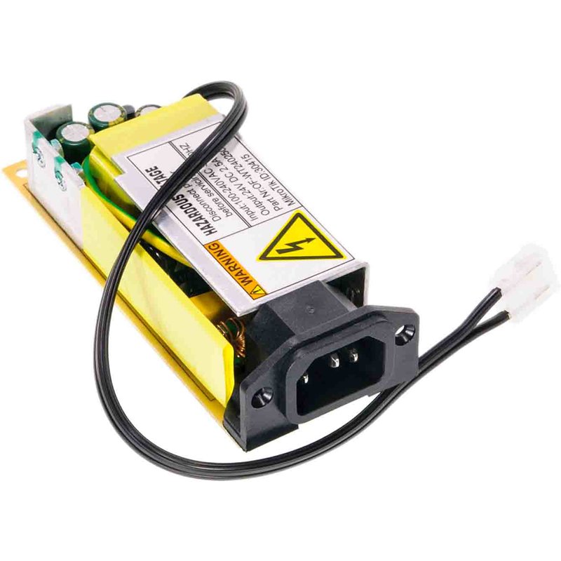 Mikrotik 24V2APOW power adapter/inverter Indoor 60 W Black. Yellow