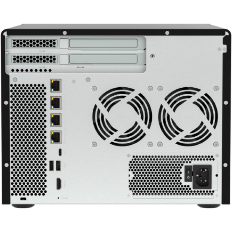 QNAP TVS-H877AX NAS Tower AMD Ryzenâ„¢ 5 16 GB DDR5 QNAP QTS Black