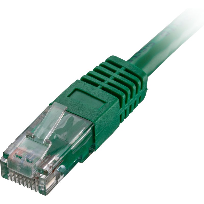 Cablenet CNL 50PK 5M C6 Gn UTP PVC 24AWG FMB networking cable Green Cat6 U/UTP (UTP) Round