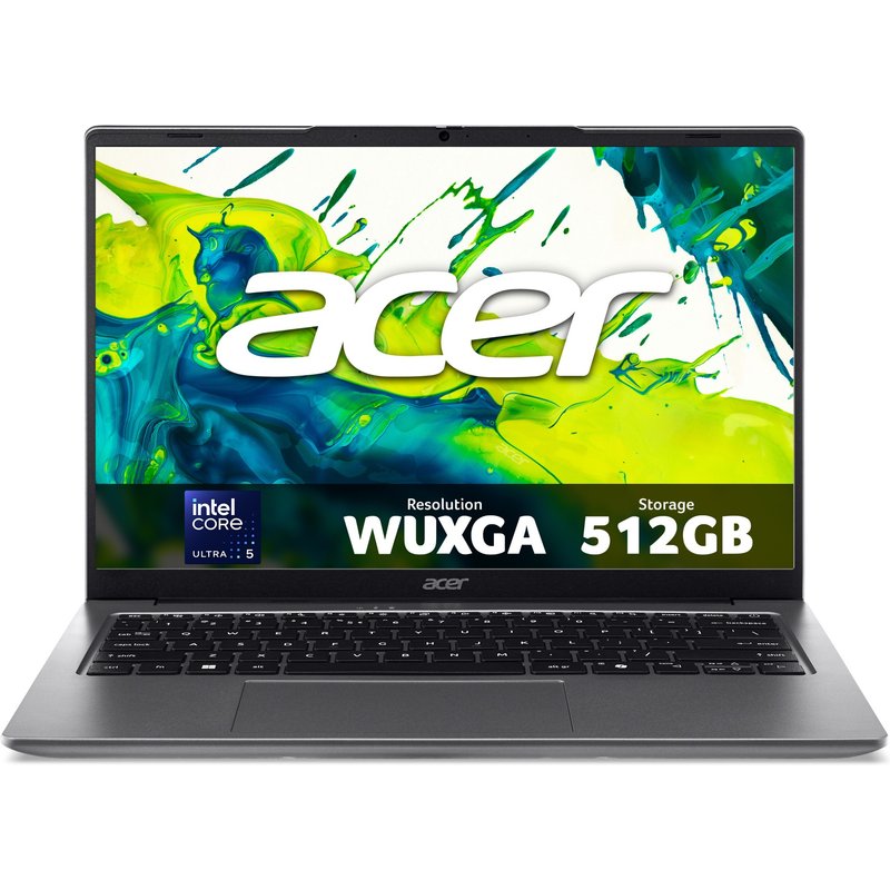 Acer Extensa 14 laptop (EXO14-72) - Intel Core Ultra 5 8GB RAM 512GB SSD " WUXGA display Windows 11 Intel Core Ultra 5 1.2 GHz 35.6 cm (14") 1920 x 1200 pixels 8 GB 512 GB
