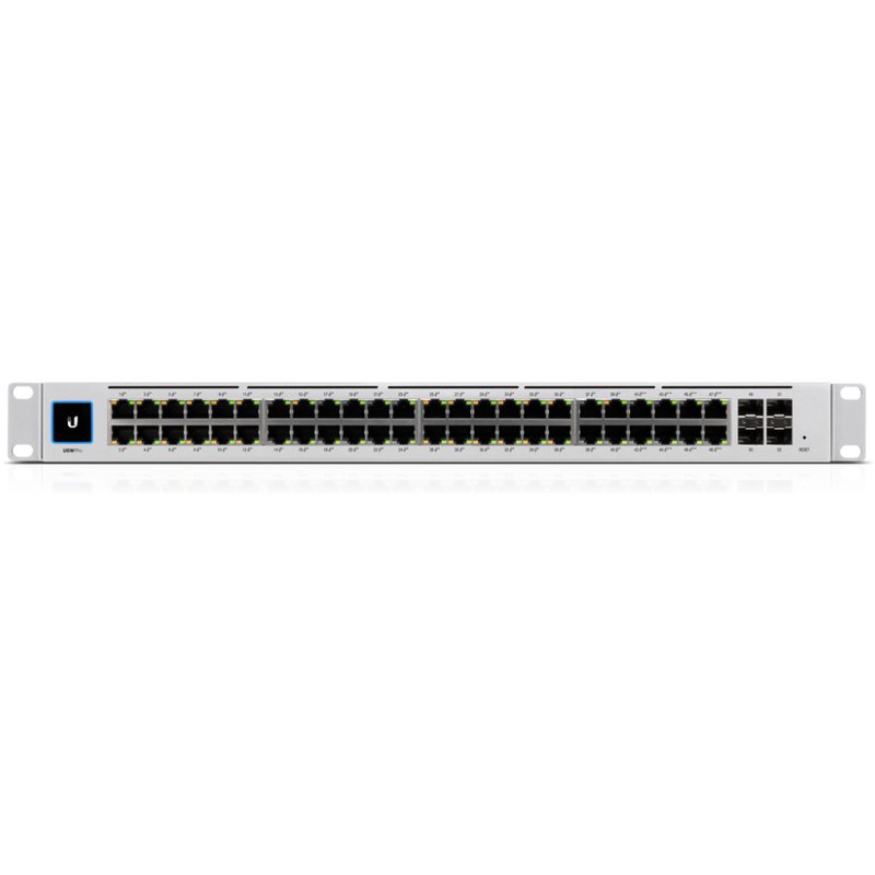 Ubiquiti UniFi USW-PRO-48 network switch Managed L2/L3 Gigabit Ethernet (10/100/1000) 1U Silver