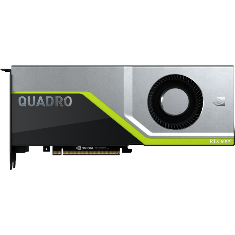 PNY VCQRTX6000-PB graphics card NVIDIA Quadro RTX 6000 24 GB GDDR6