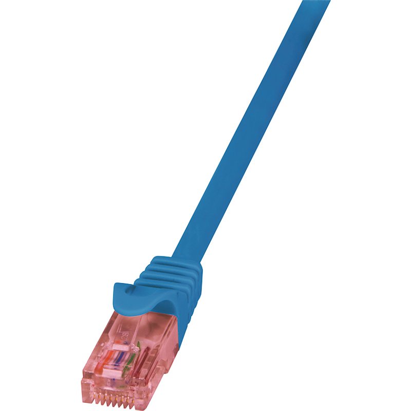 LogiLink 0.5m Cat.6 U/UTP networking cable Blue Cat6 U/UTP (UTP)