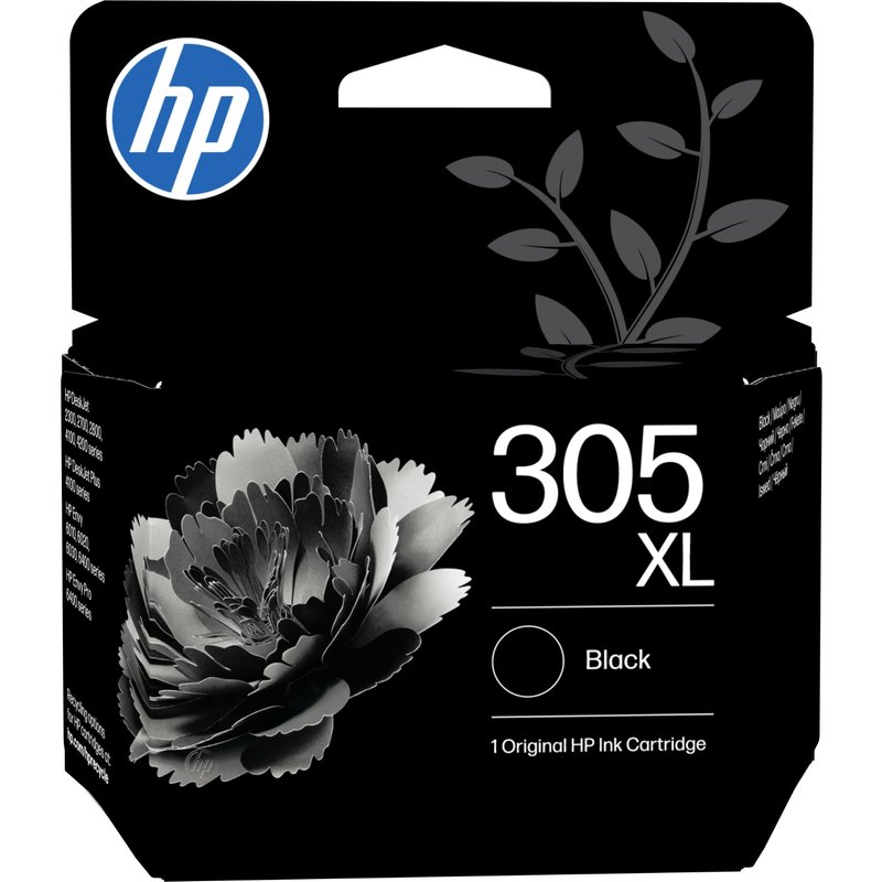 HP 3YM62AE/305XL Printhead cartridge black high-capacity. 240 pages fo