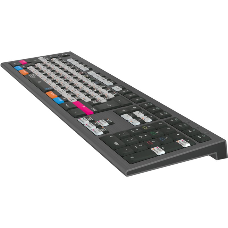 Logickeyboard LKB-PSLR-A2M-UK keyboard Gaming USB QWERTY English Black