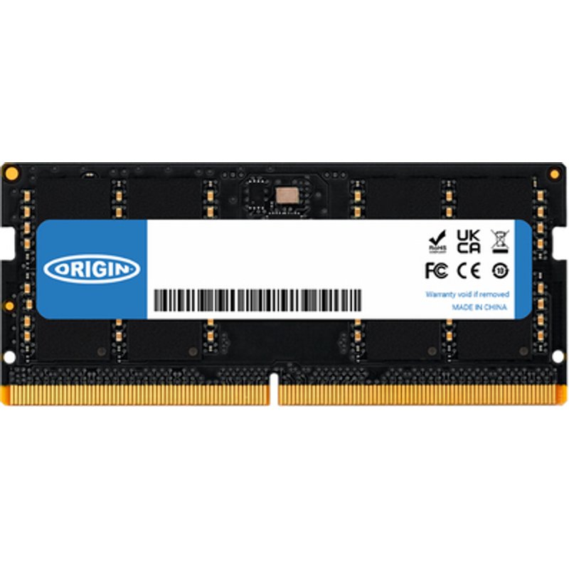 Origin Storage 16GB DDR5 5600MHz SODIMM 1Rx8 Non-ECC 1.1V BULK