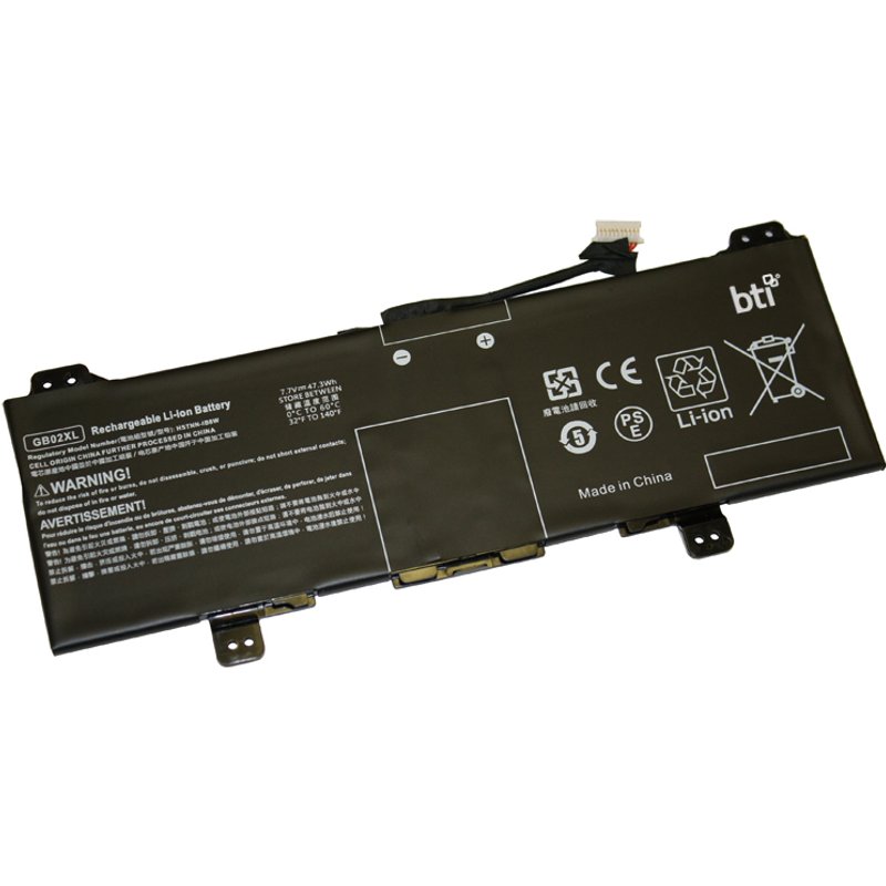 BTI 47.3 2 cell GB02XL compatible battery for HP - COMPAQ CHROMEBOOK X360 14B-CA0017TU CHROMEBOOK X360 14B-CA0016TU CHROMEBOOK X360 14B-CA0015TU