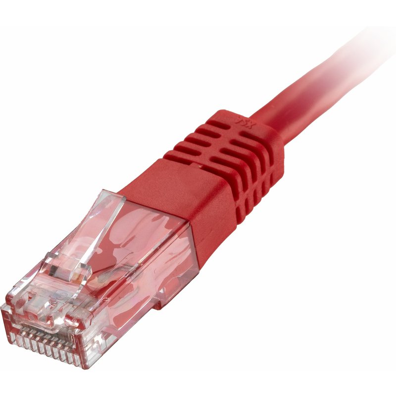 Cablenet CNL 100PK 2M C6 Rd UTP PVC 24AWG FMB networking cable Red Cat6 U/UTP (UTP) Round