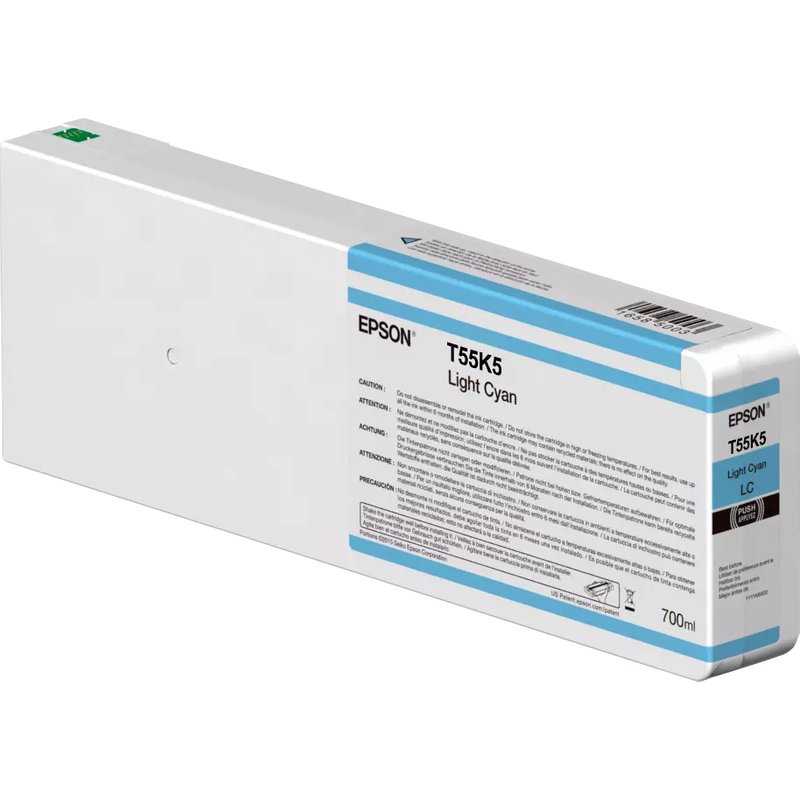 Epson C13T55K500/T55K500 Ink cartridge light cyan 700ml for Epson SC-P