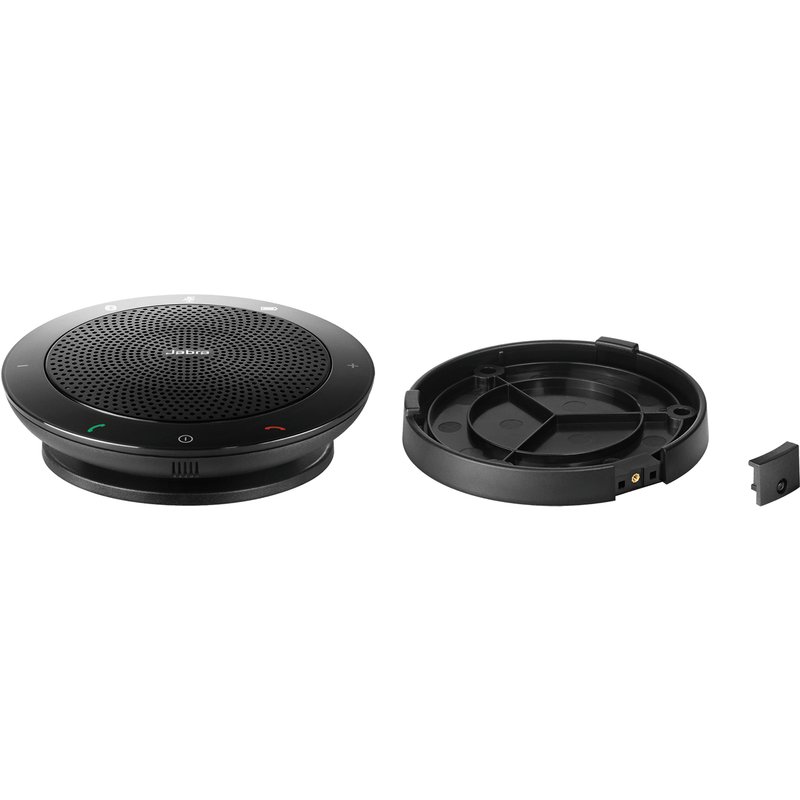 Jabra Secure Mount for Speak 410_510. Product type: Mounting kit Product colour: Black Compatibility: PC. Package width: 114 mm Package depth: 124 mm Package height: 188 mm. Products per master (outer) case: 220 pc(s) Country of origin: China