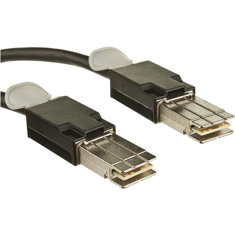 Cisco CAB-STK-0.5M= InfiniBand/fibre optic cable Black