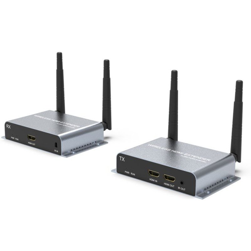 FDL WIRELESS HDMI VIDEO EXTENDER H.265 - 200Mtrs / 4K@30Hz