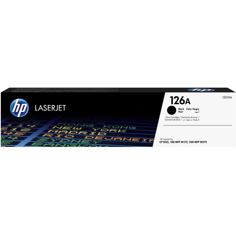 HP CE310A/126A Toner black. 1.2K pages ISO/IEC 19798 for HP LJ Pro CP