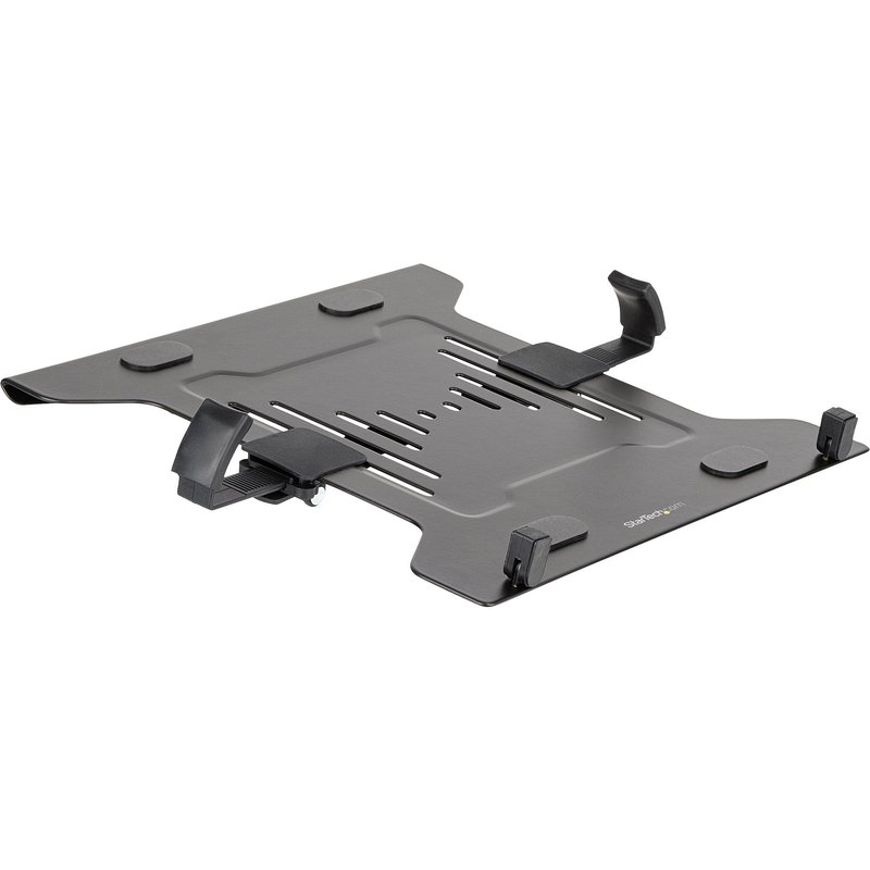StarTech.com VESA Laptop Tray - Adjustable Monitor Arm Laptop Tray Secures Notebooks (4.5kg / 9.9lb) - 75x75 & 100x100 VESA Mount Holes - Ventilated - For Monitor Desk Mounts/Stands
