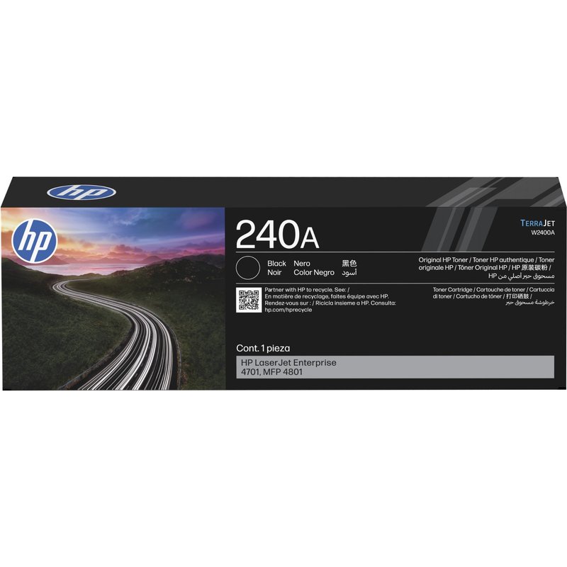 HP W2400A/240A Toner cartridge black. 2.3K pages ISO/IEC 19752 for HP