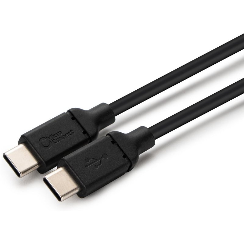 Microconnect MC-USB2.0CC1 USB cable USB 2.0 1 m USB C 60 W Black